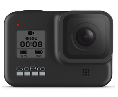 GoPro HERO8 Black E-Commerce Packaging - Waterproof Digital Action Camera with Touch Screen 4K HD Video 12MP Photos Live Streaming Stabilization